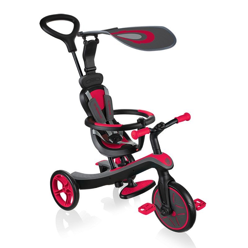 Globber Explorer 4in1 Bisiklet - Kırmızı