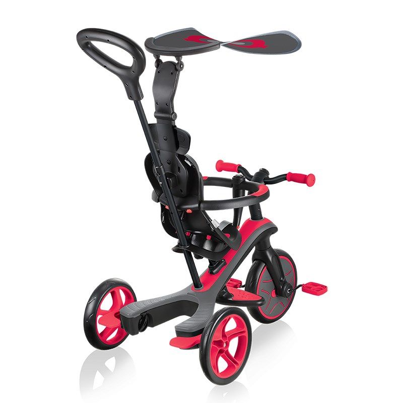 Globber Explorer 4in1 Bisiklet - Kırmızı