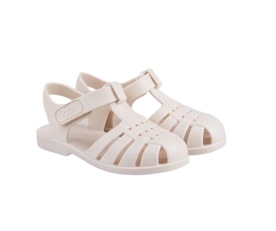 Igor Clasica Velcro Sandalet S10288 Marfil