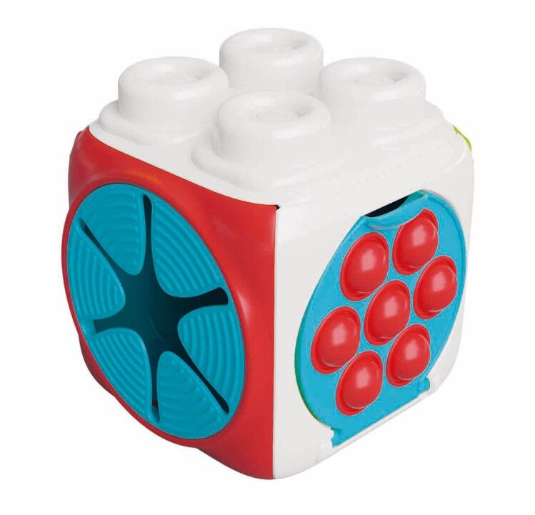 Clementoni Baby Soft Clemmy Yumuşak Blok Duyusal Küp 17902
