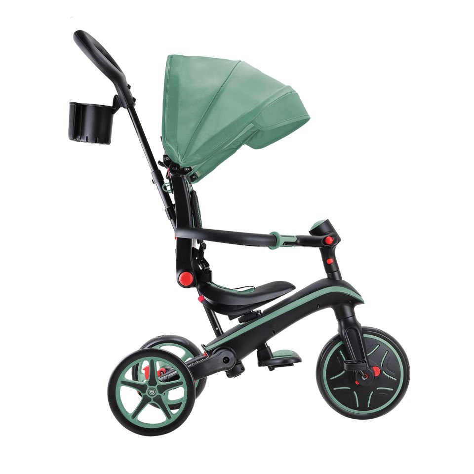 Globber Explorer 4in1 Katlanabilir Bisiklet Zeytin Yeşili