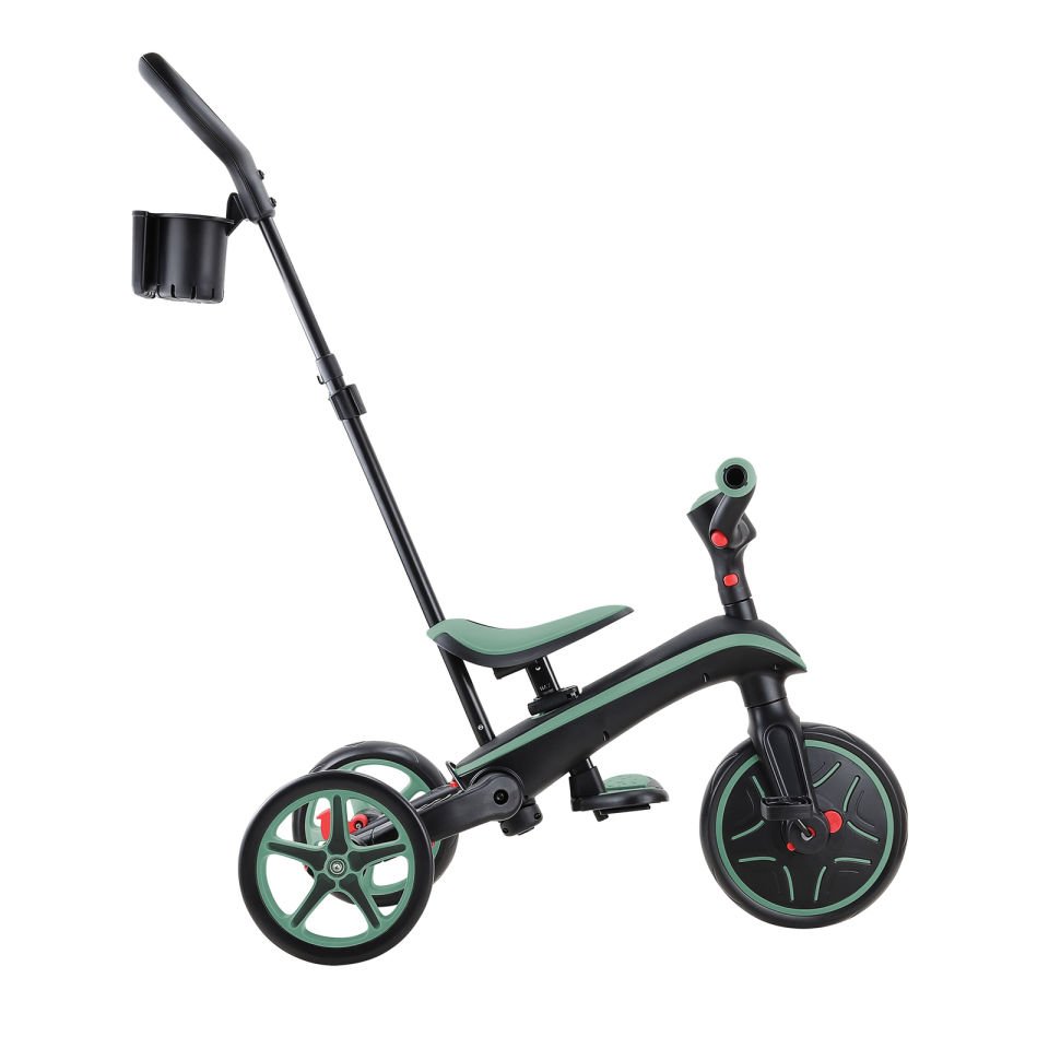Globber Explorer 4in1 Katlanabilir Bisiklet Zeytin Yeşili